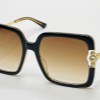 عینک افتابی زنانه گوچی /GUCCI مدل GG0896S رنگ قهوه ای طلایی