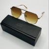 عینک افتابی مونت بلنس / MONT BLANC مدل MB 0047S رنگ طلایی