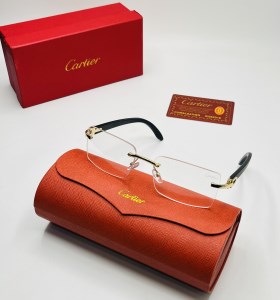 عینک طبی کارتیر /CARTIER دسته چوب