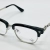 عینک طبی کروم هارتز /CHROME HEARTS مدل 0766 رنگ مشکی نقره ای